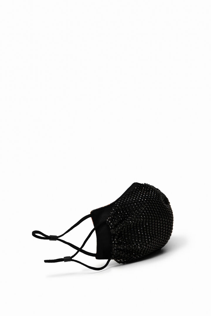 Basic face mask pack + rhinestone mesh + pouch | Desigual