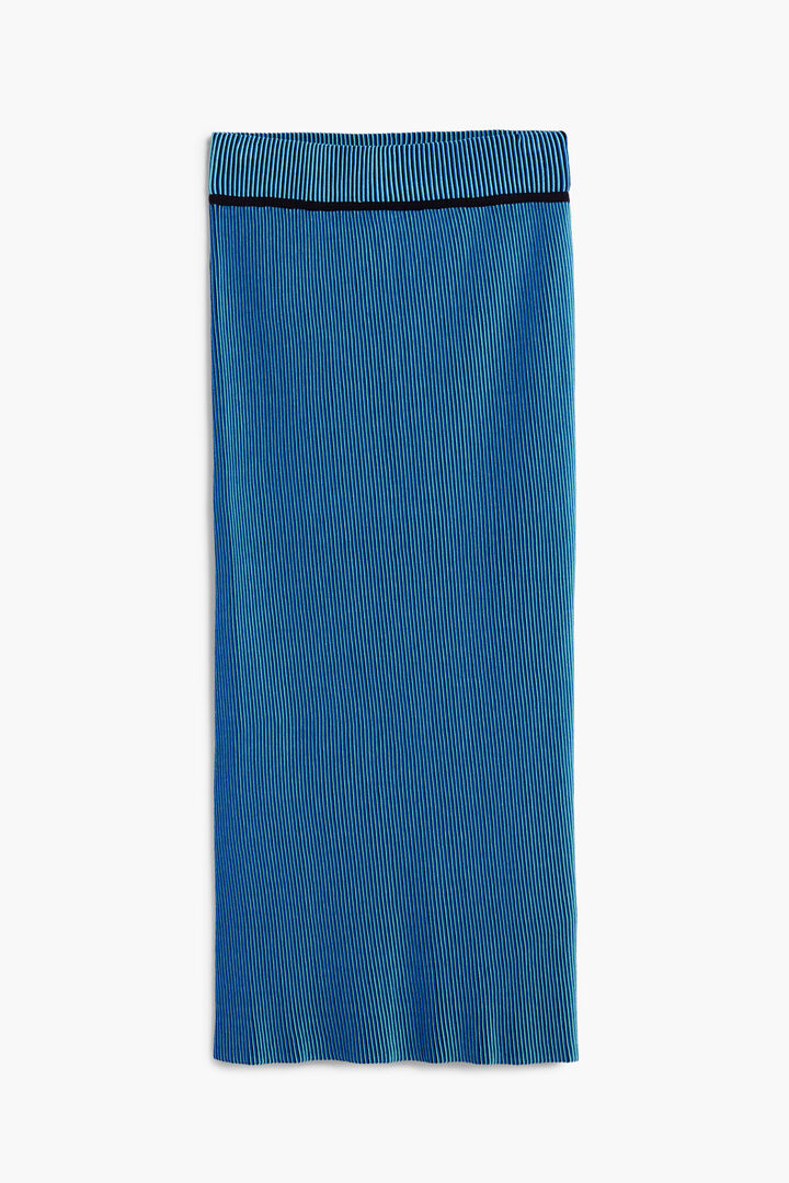 Faldilla tub midi de ratlles | Desigual