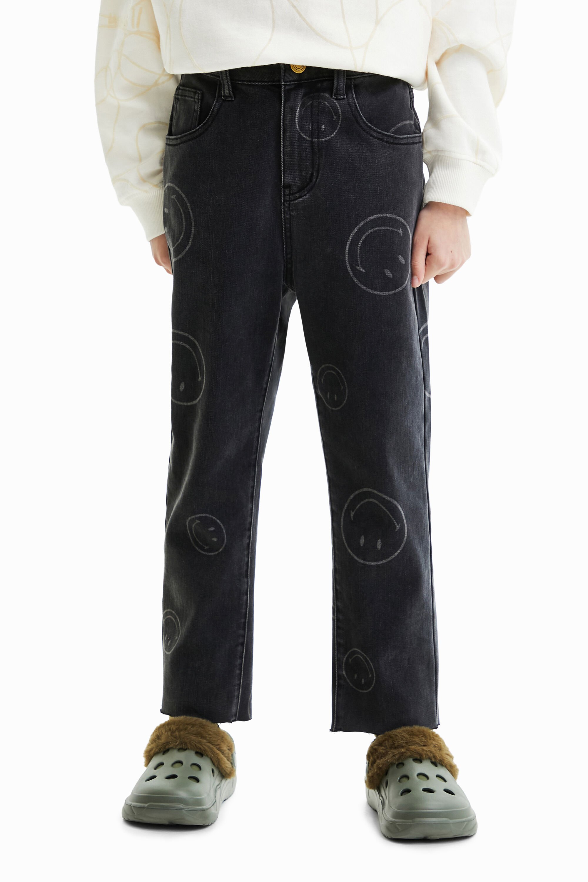 Gerade geschnittene Jeans Smiley®