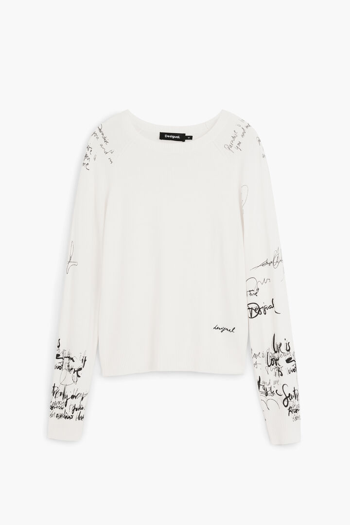 Jersey fino lettering | Desigual