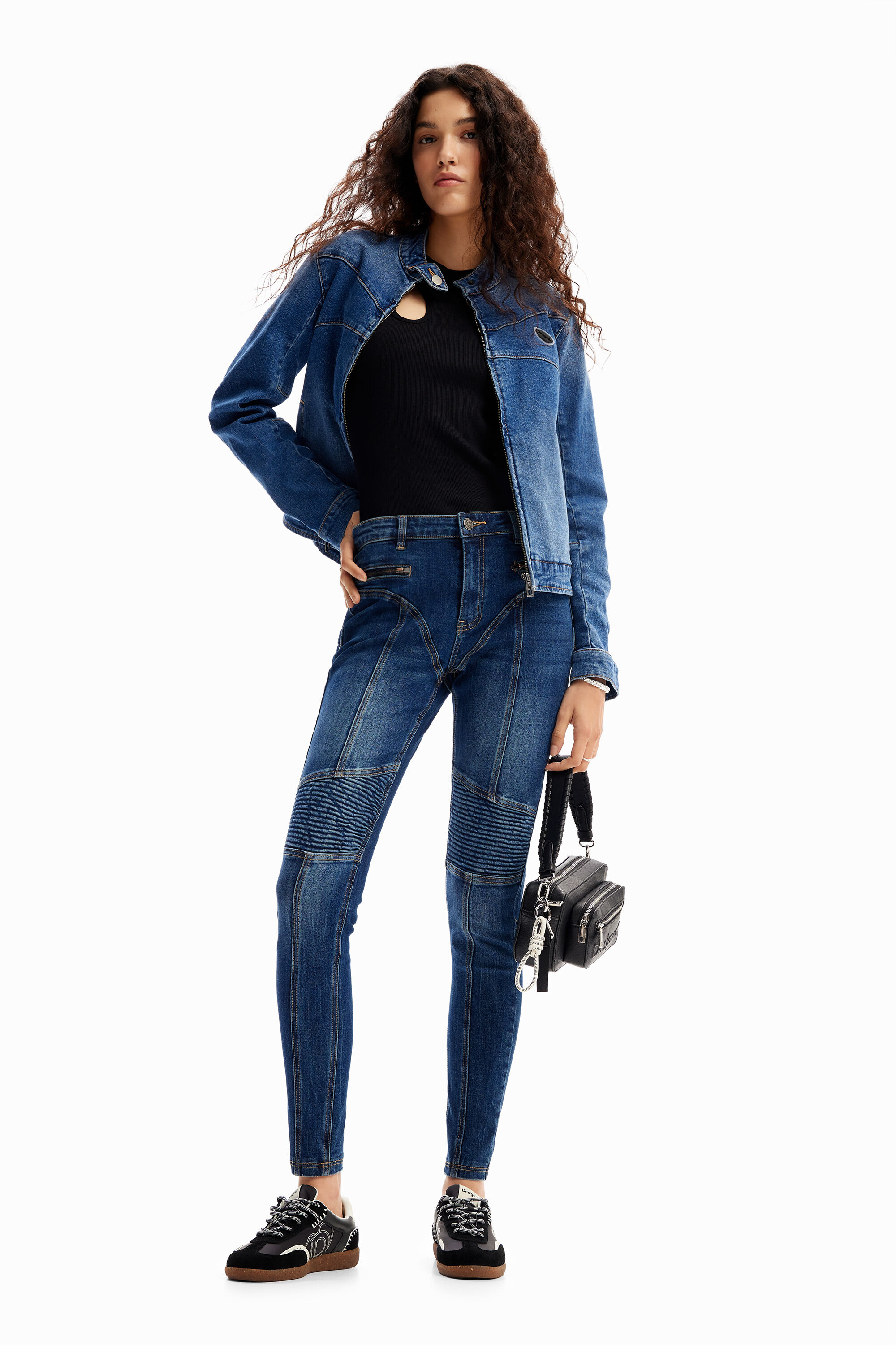 Desigual Jeans biker slim