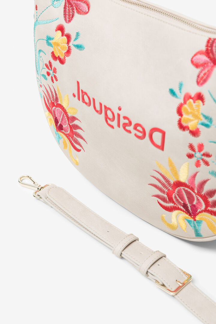 Bolso de hombro estampado floral | Desigual