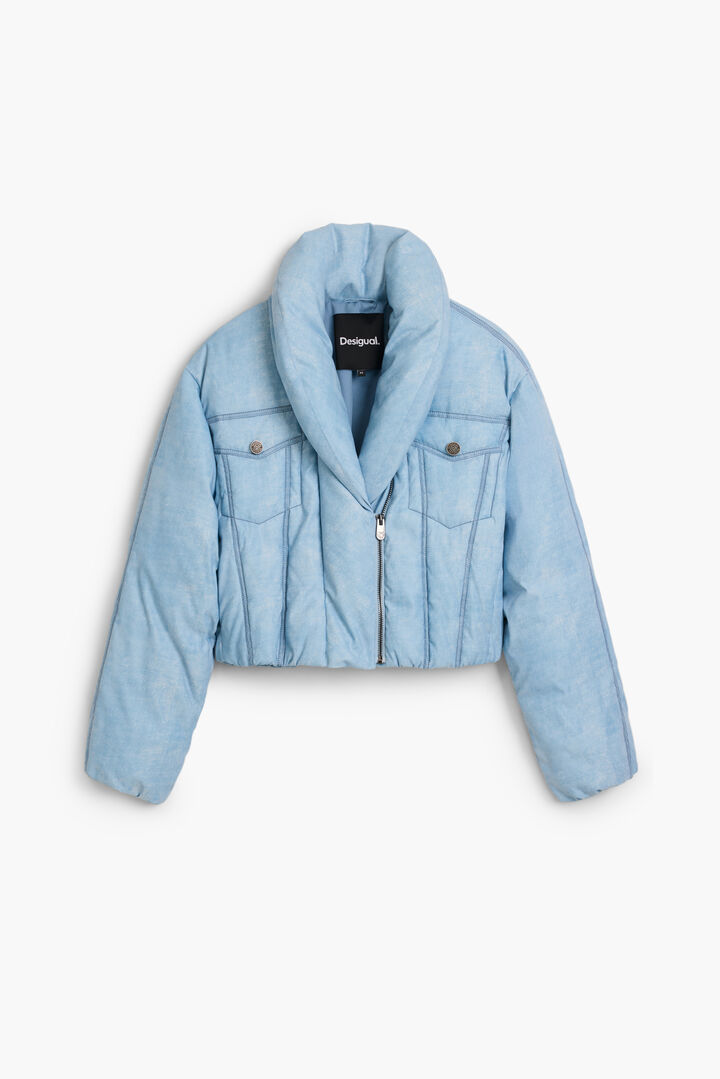 Crop padded jacket