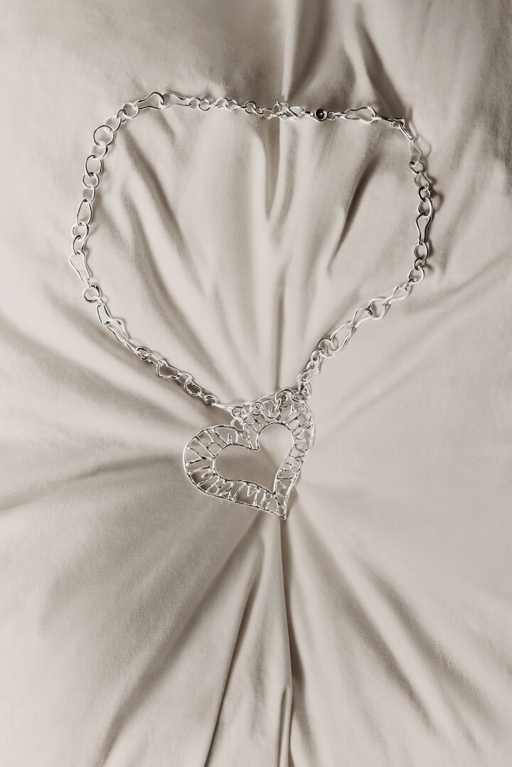 Heart studio necklace