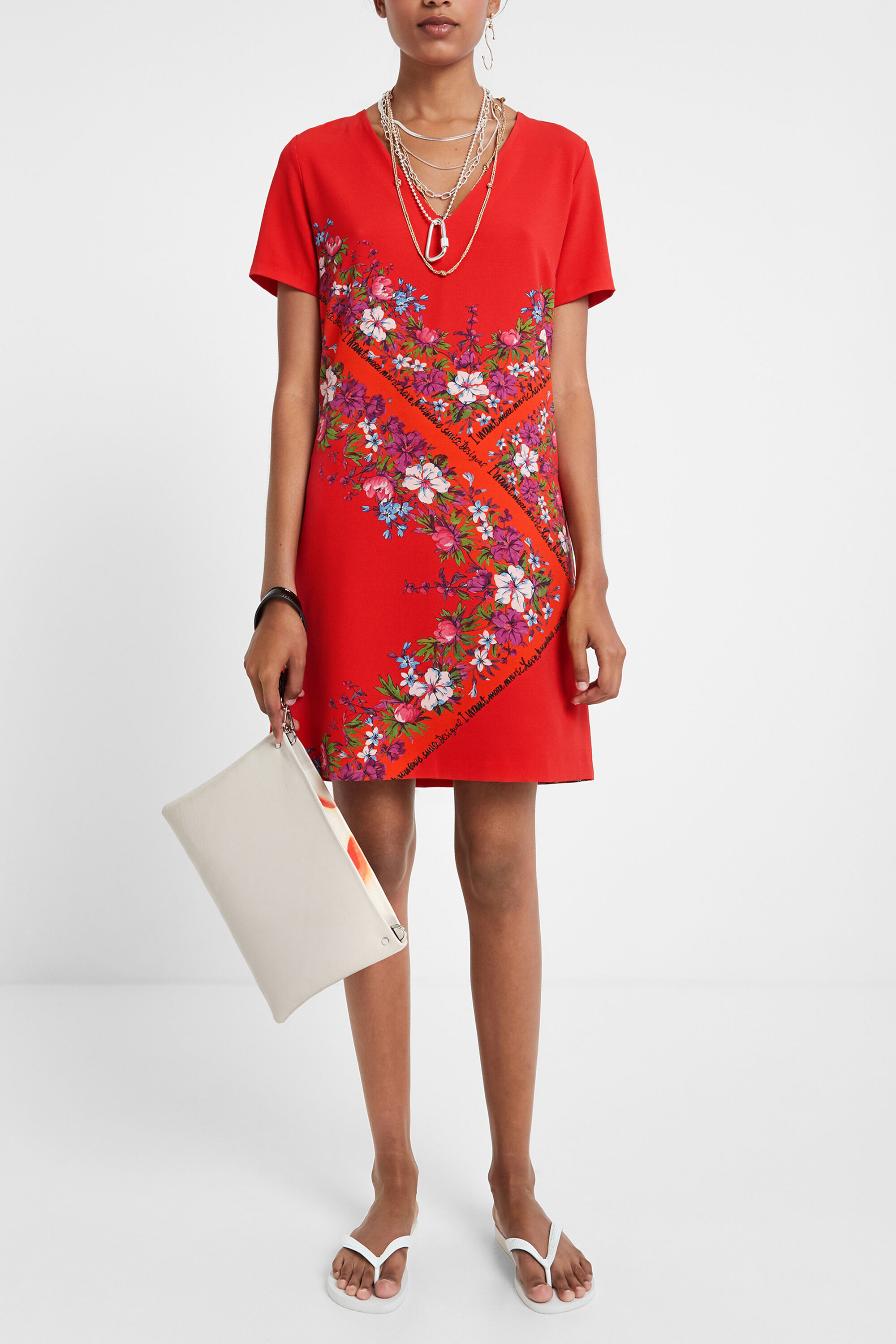 Floral t shirt dress clearance