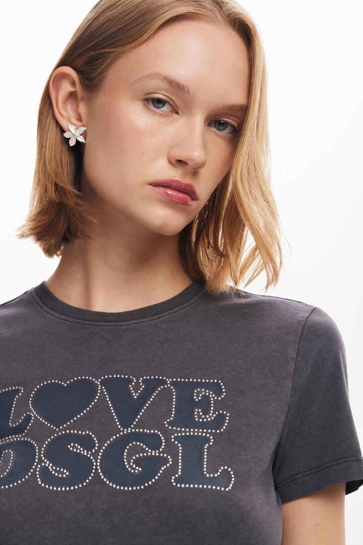 Plain T-shirt text | Desigual