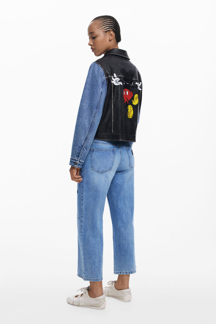 Gewachste Mickey™ Jeansjacke | Desigual