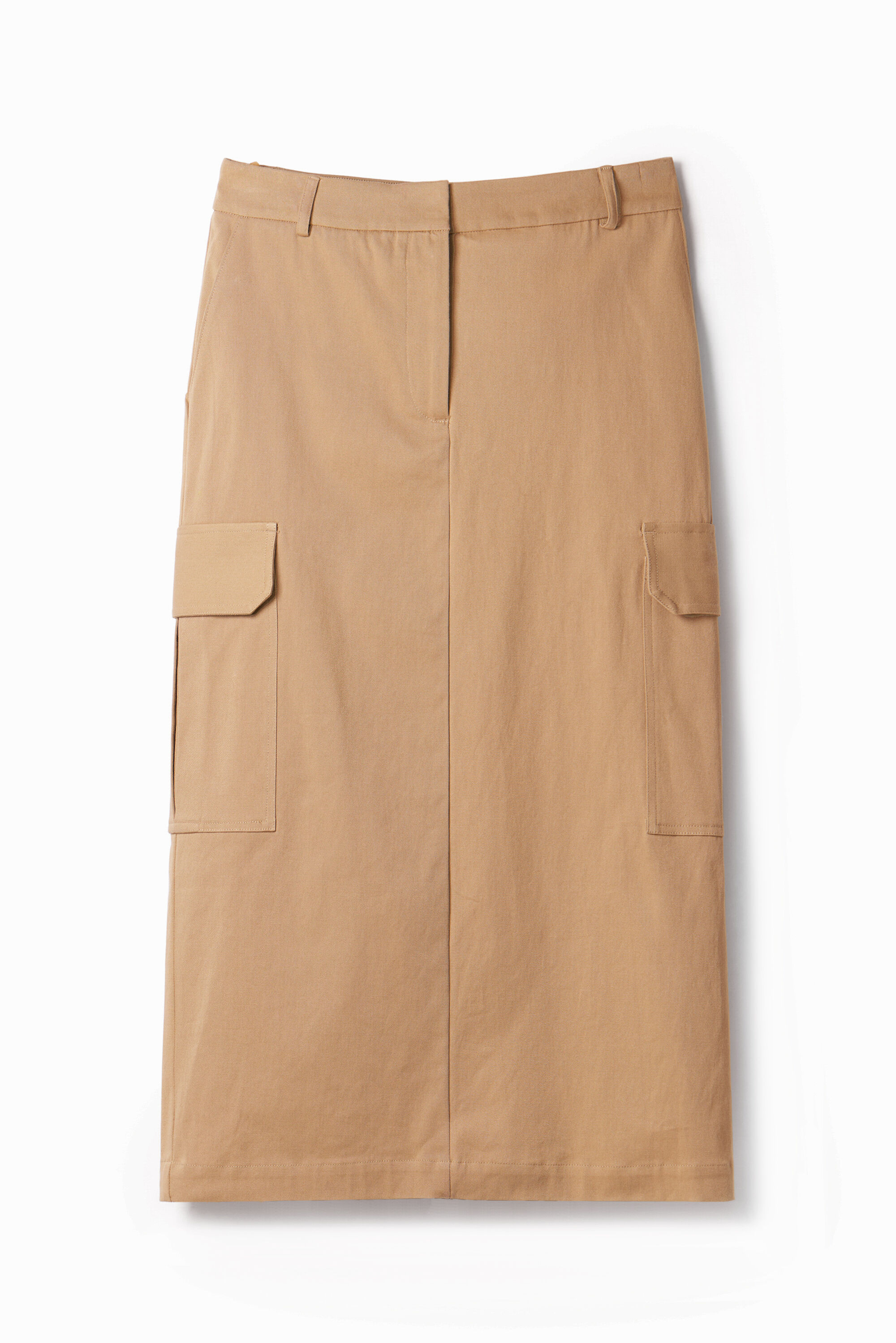 Cargo midi skirt
