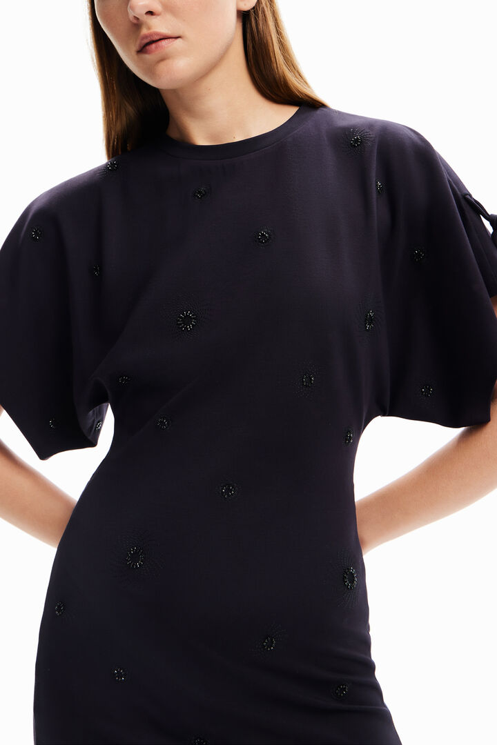 Embroidered mini dress | Desigual
