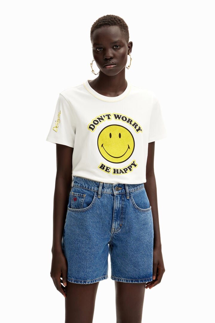 Rhinestone Smiley Originals ® T-shirt
