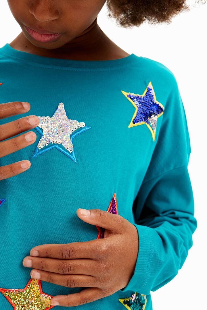Camiseta estrellas de colores | Desigual