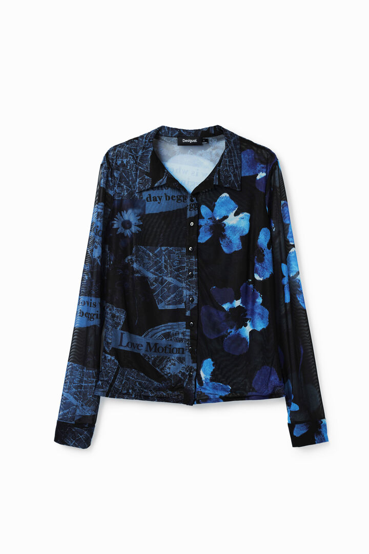 Tulle arty patchwork T-shirt | Desigual