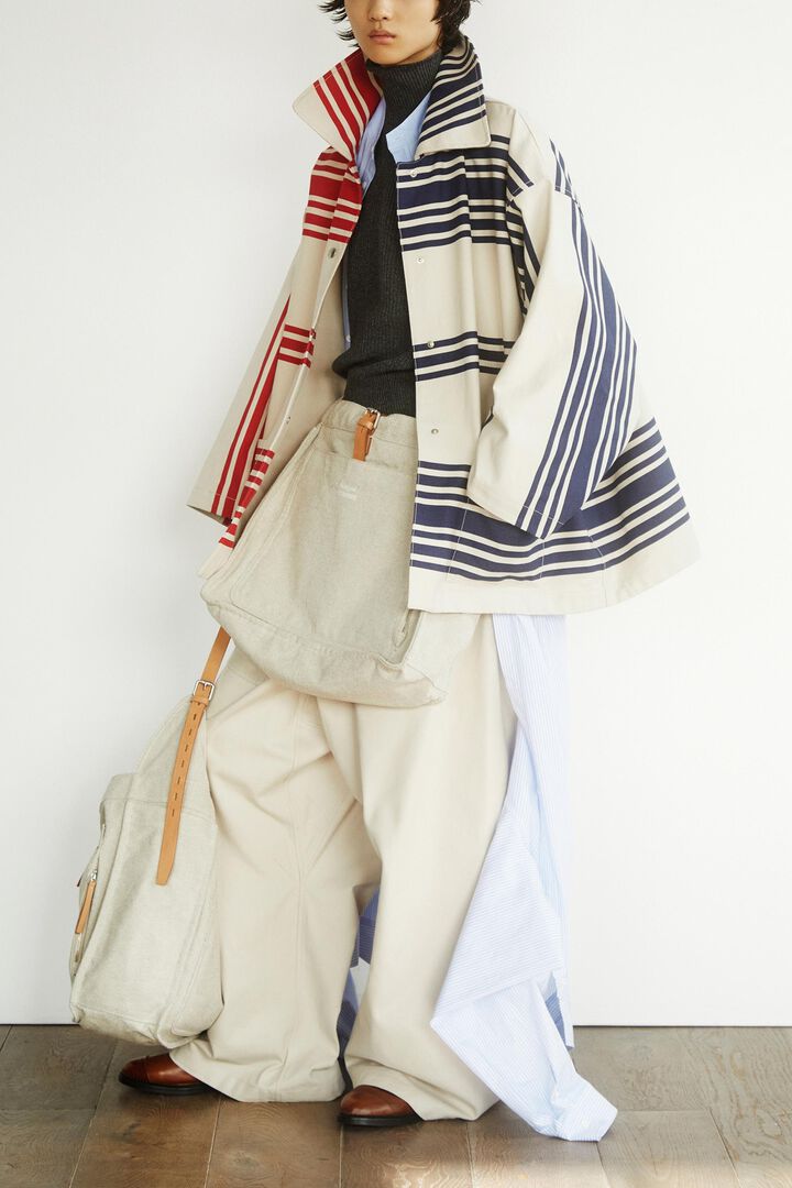 Hed Mayner oversize striped jacket | Desigual