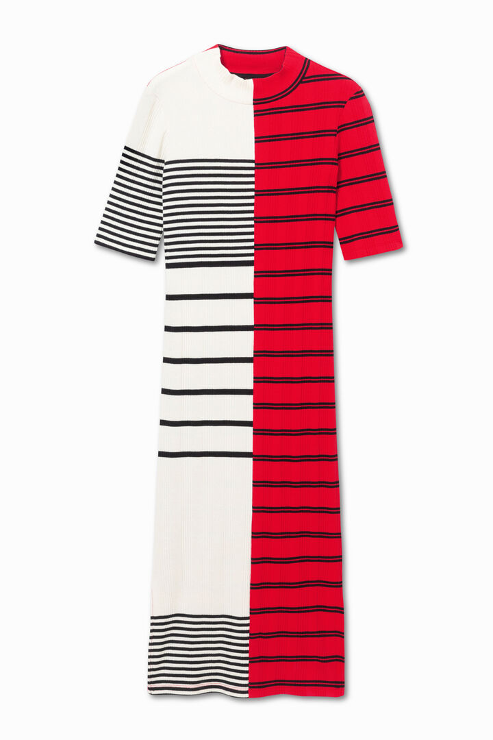 Striped T-shirt midi-dress | Desigual