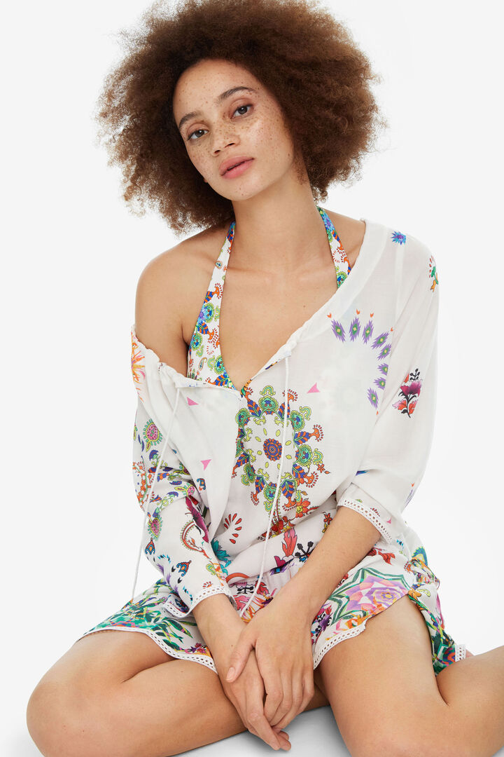 Beach Dress with Ruffle Melina | Desigual