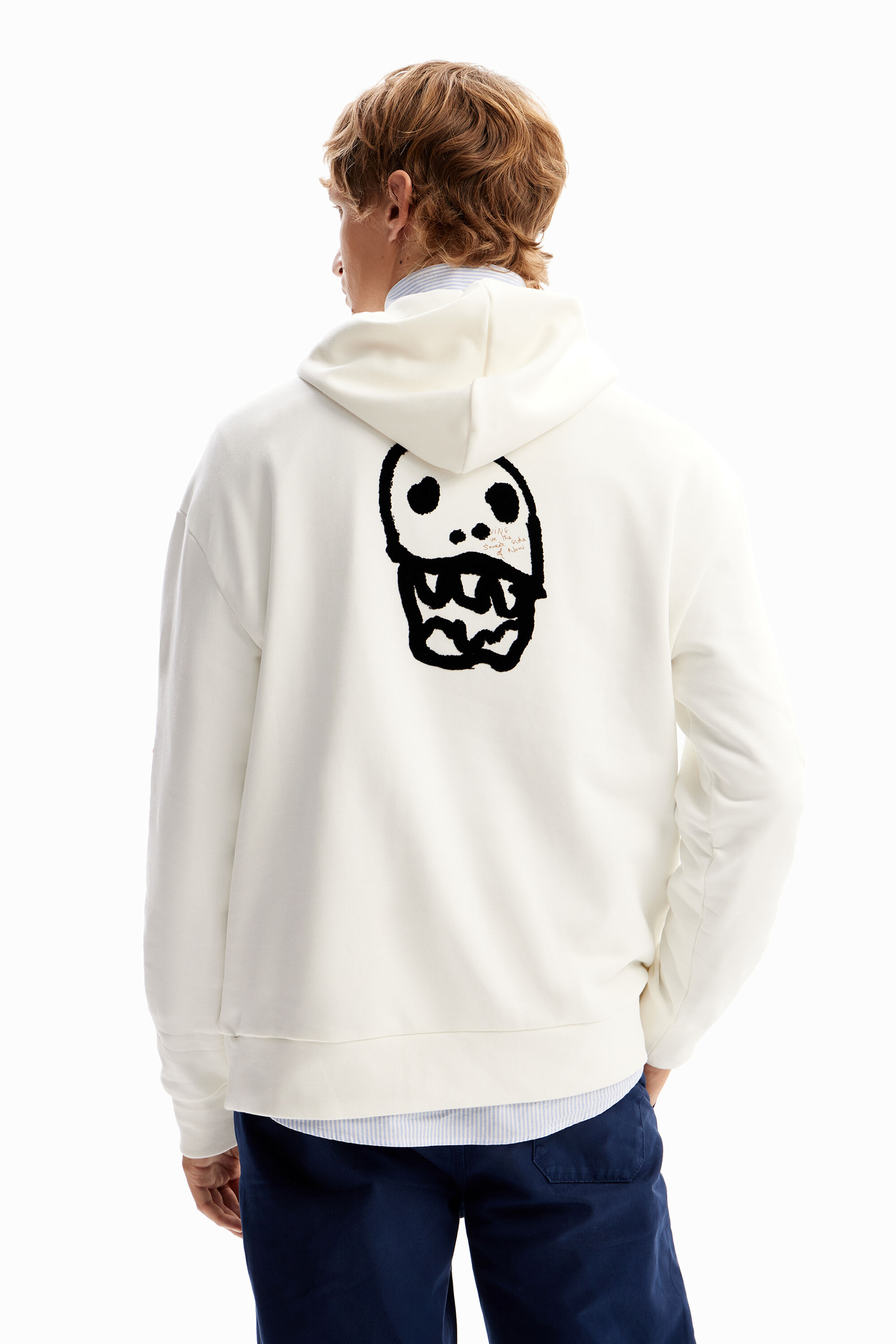 Sudadera dibujos arty de hombre Desigual