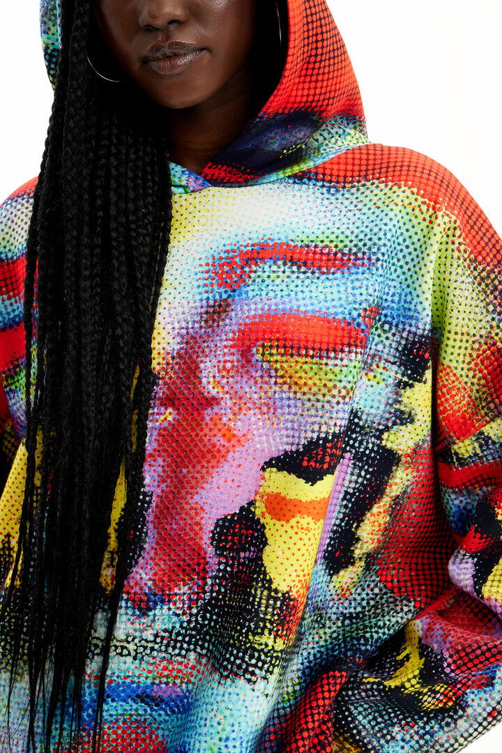 Dessuadora oversize María Escoté | Desigual