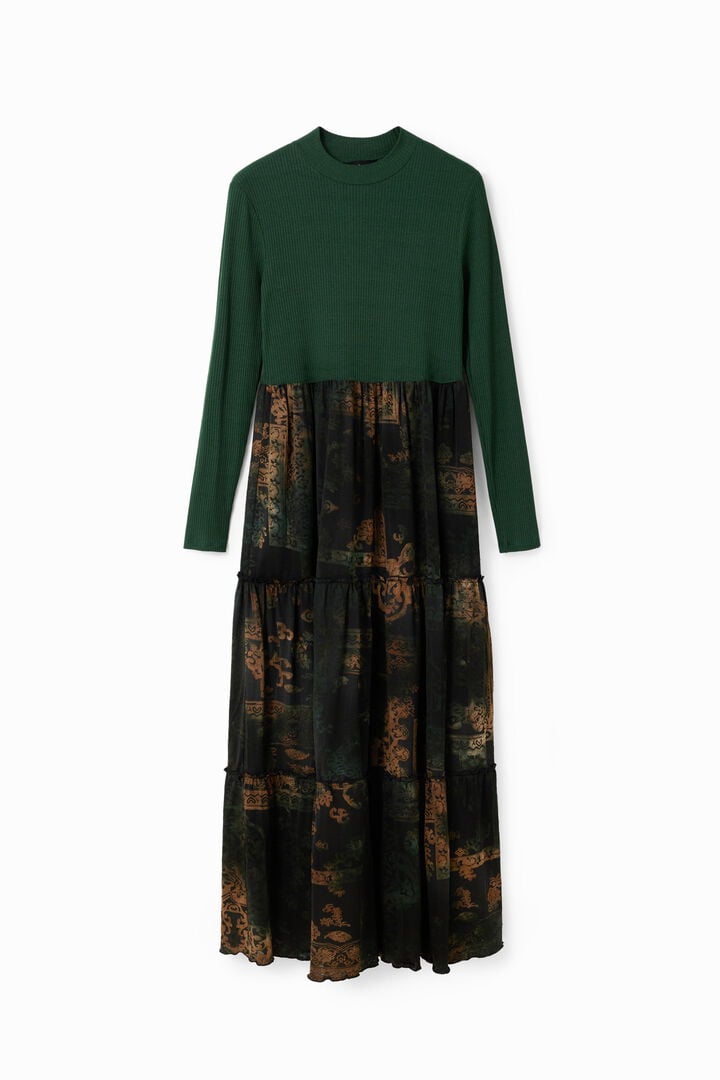 Combination midi dress | Desigual