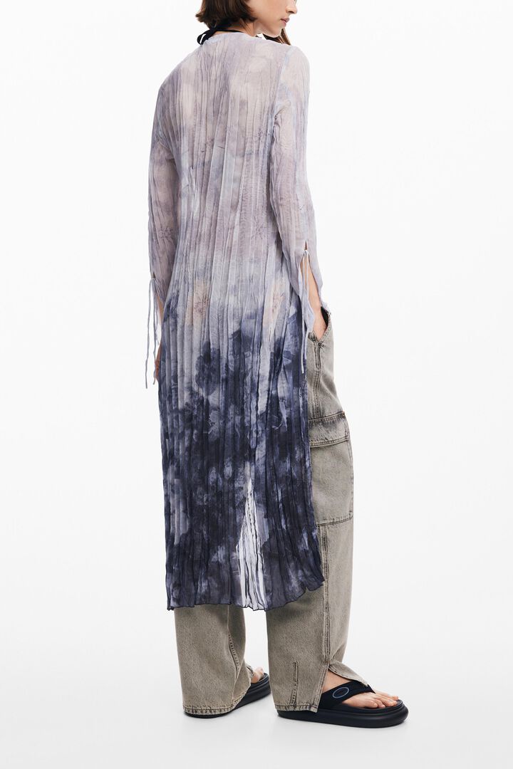 V-neck blouse with ruffles | Desigual