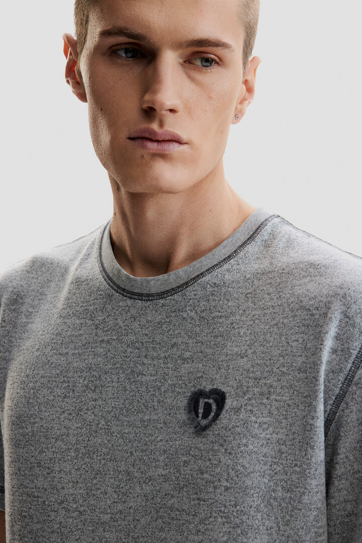 PRINTED KNIT T-SHIRT | Desigual