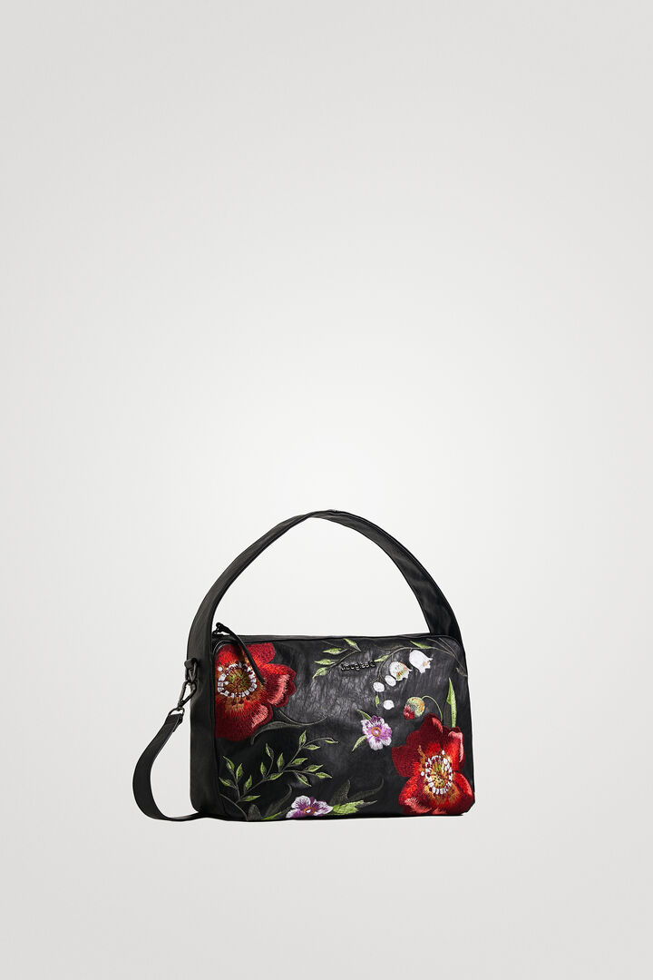 Sac à main en simili cuir brodé | Desigual