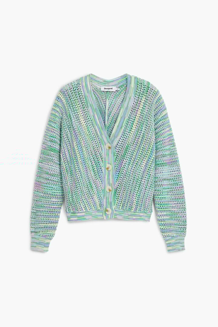 Cárdigan estampado multicolor | Desigual