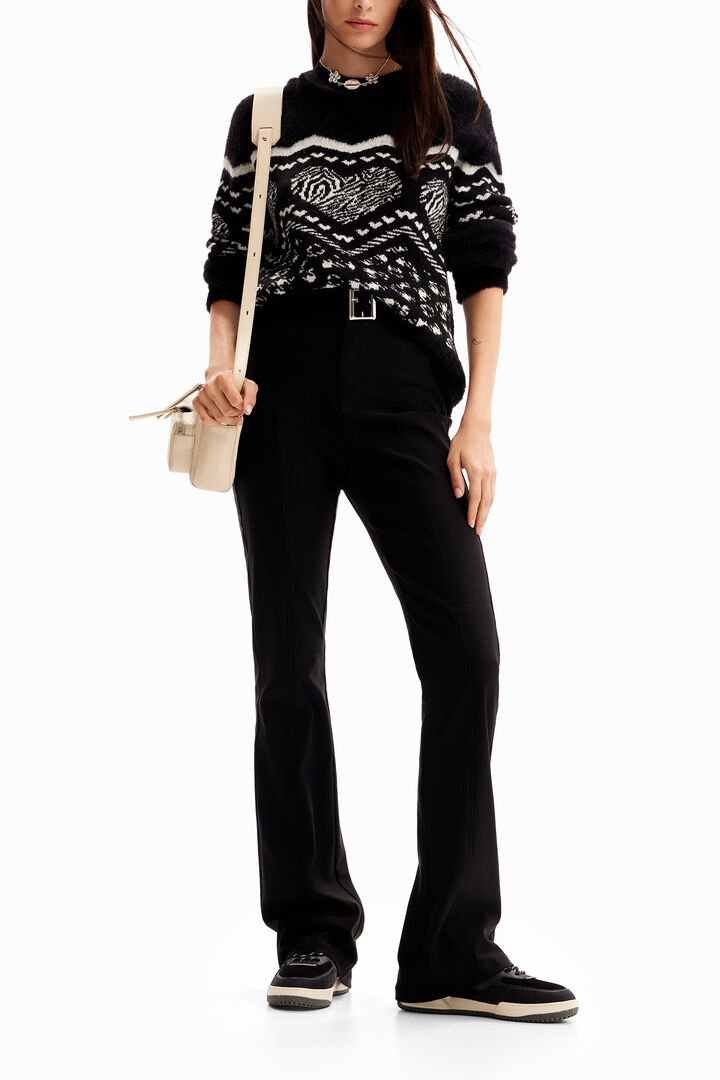 Maglione bordo cuore | Desigual
