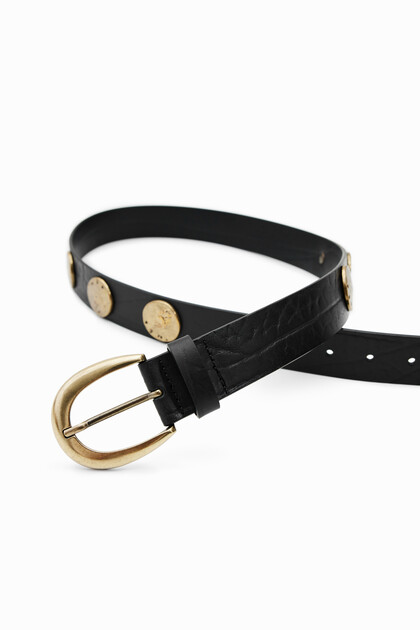 Belt with plates
