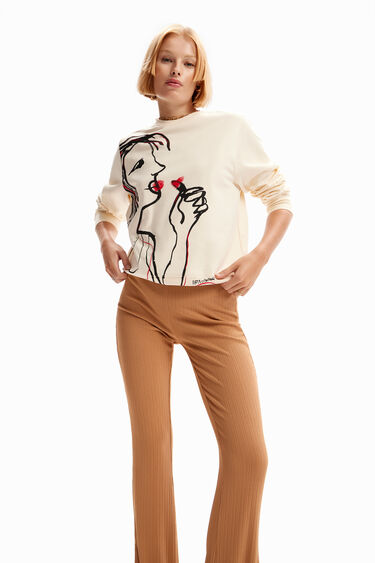 Pantalón Flare elástico | Desigual