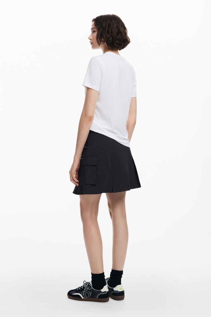 Camiseta imagotipo strass | Desigual