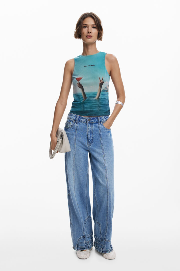 Sea tank top | Desigual