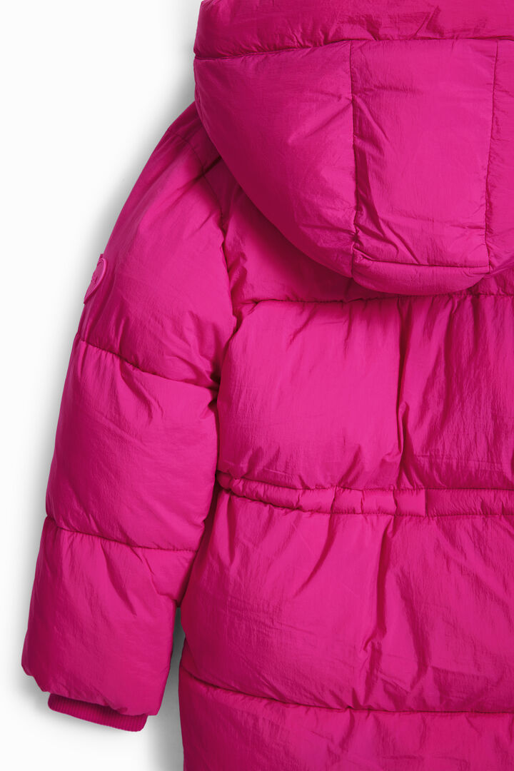 Long coat with large hood and pockets | Desigual