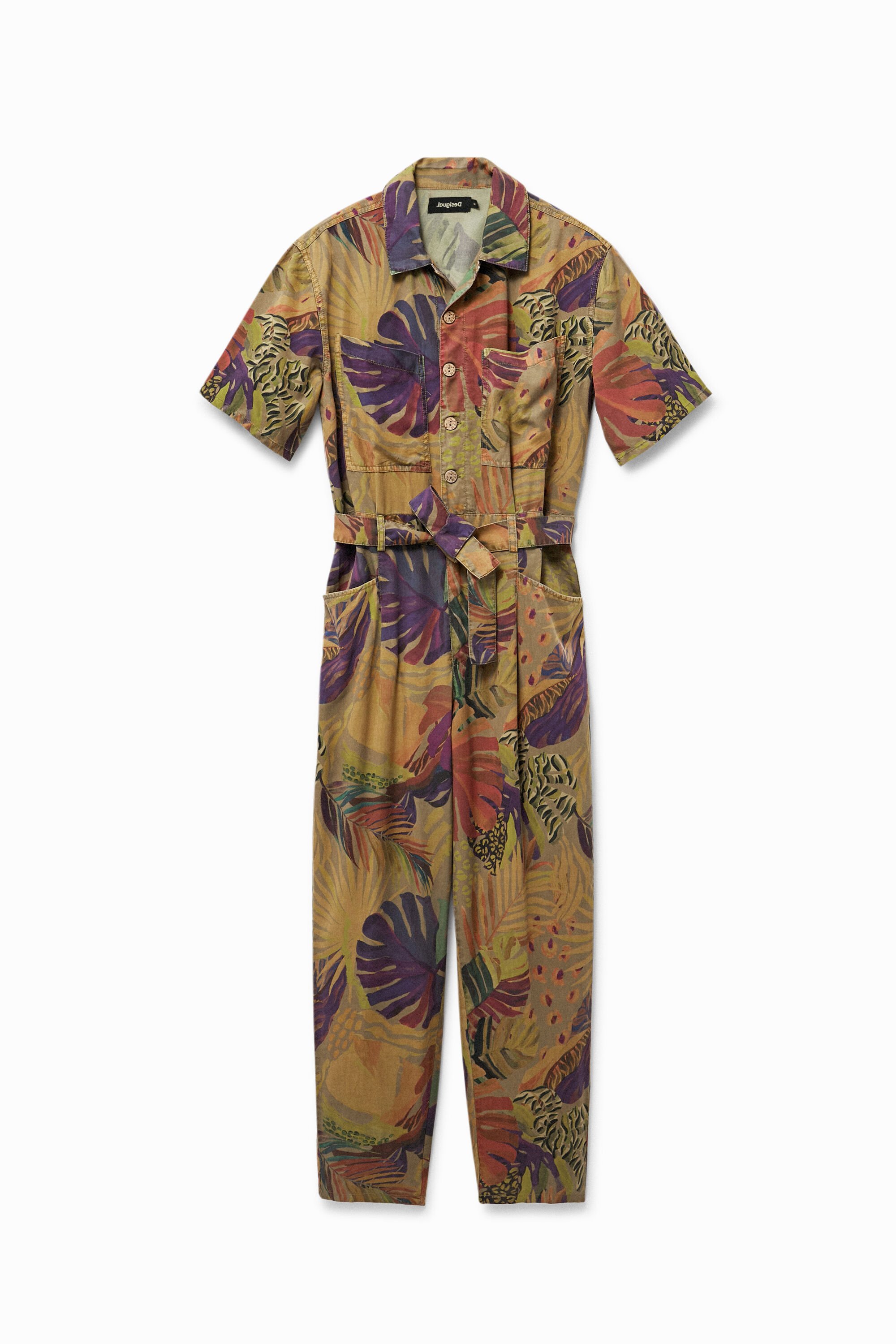 Camoflower Tencel ™ jumpsuit