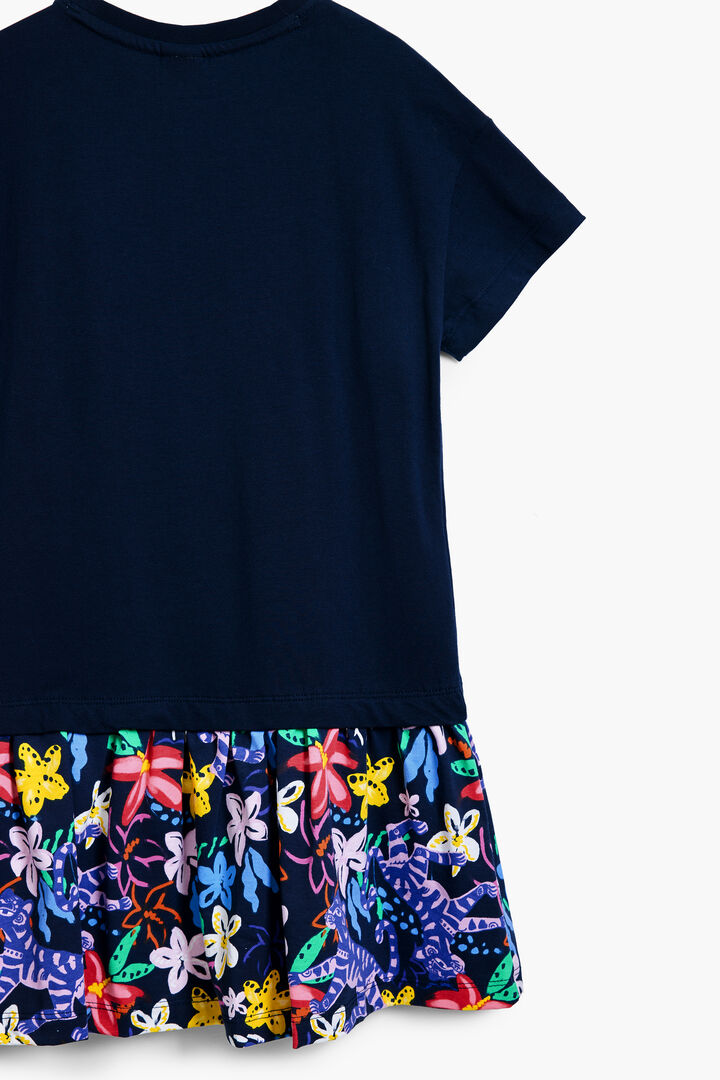 Printed short dress | Desigual