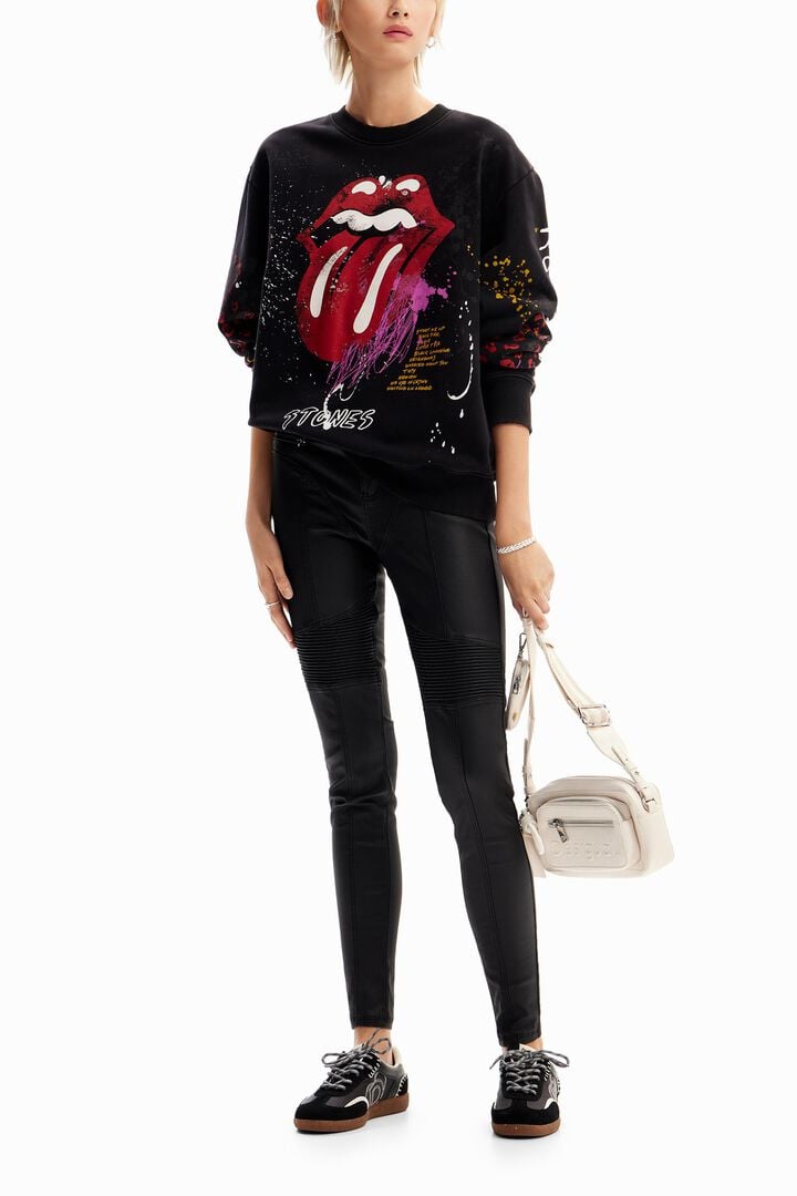 Sweatshirt splatter The Rolling Stones | Desigual