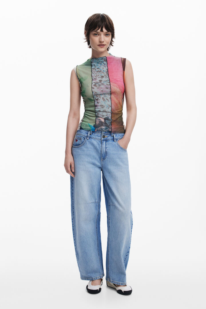 Arty print T-shirt | Desigual