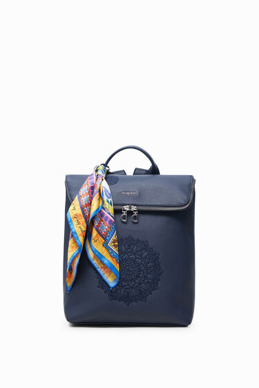 Quadratischer Rucksack Tuch | Desigual.com