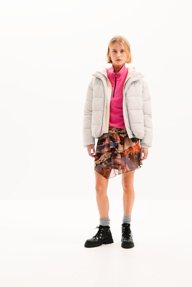 Chaqueta acolchada combinada | Desigual