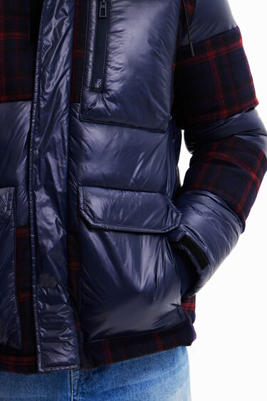 Padded patchwork jacket | Desigual