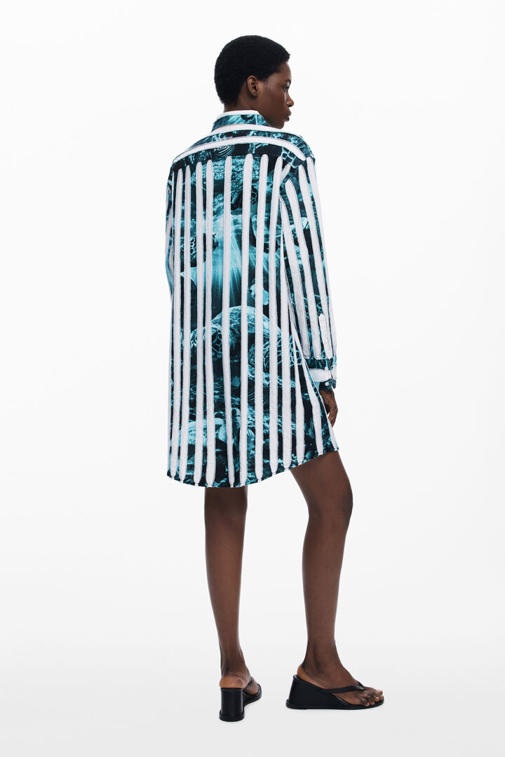 Shirt dress turtles Botter | Desigual