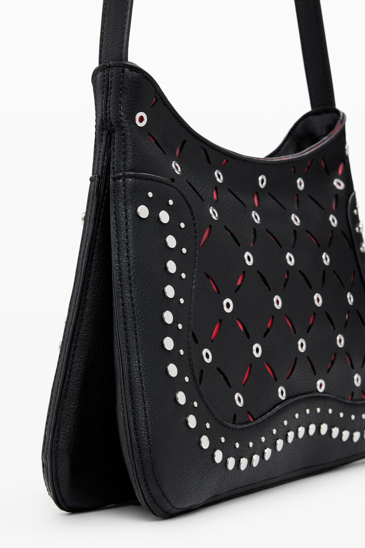 Bolso efecto piel troquelado pequeño | Desigual