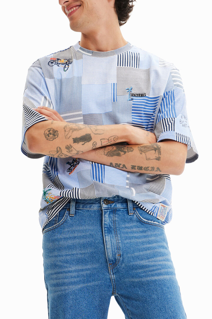 Samarreta patch brodats | Desigual