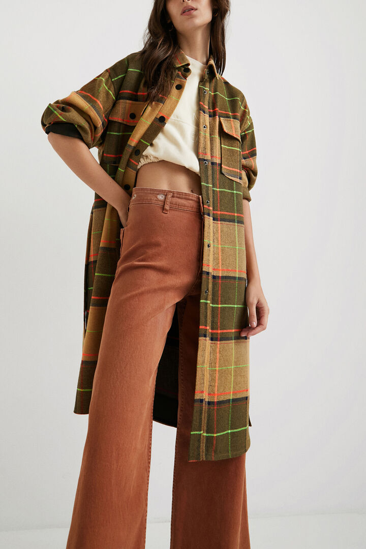 Cappotto lungo tartan | Desigual