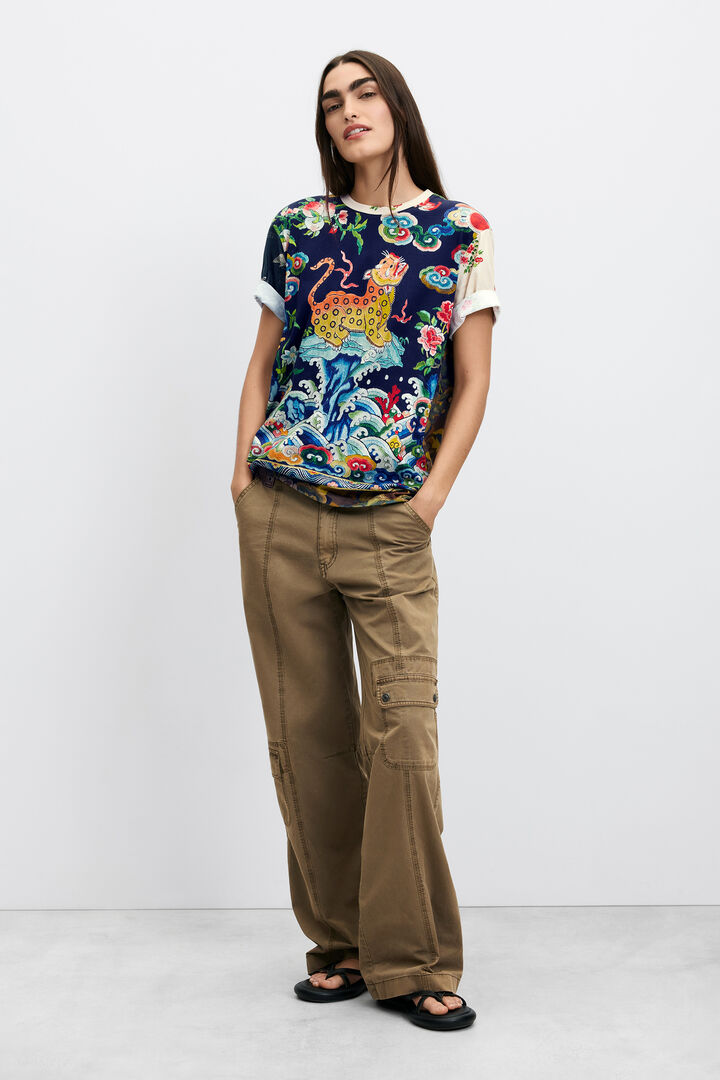 T-shirt imprim&eacute;