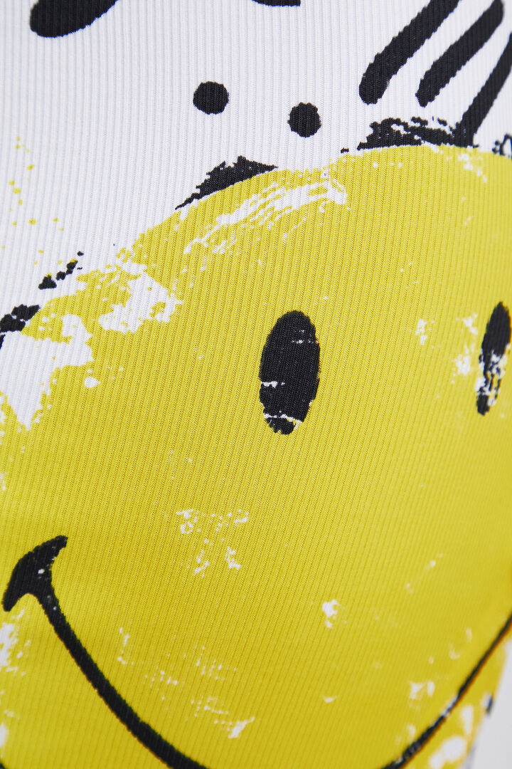 Vestit curt slim Smiley® | Desigual