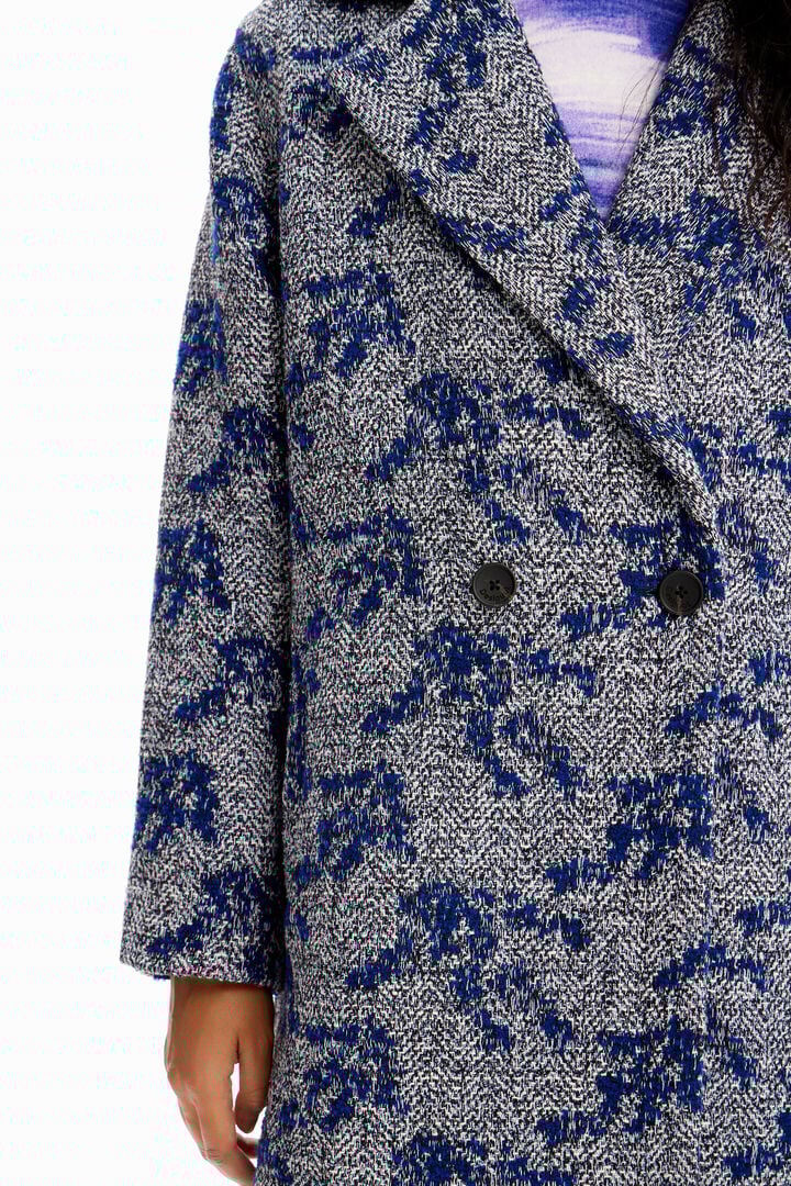 Abrigo cruzado espiga | Desigual