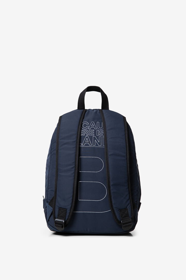 Mochila Ecoalf con mensaje | Desigual