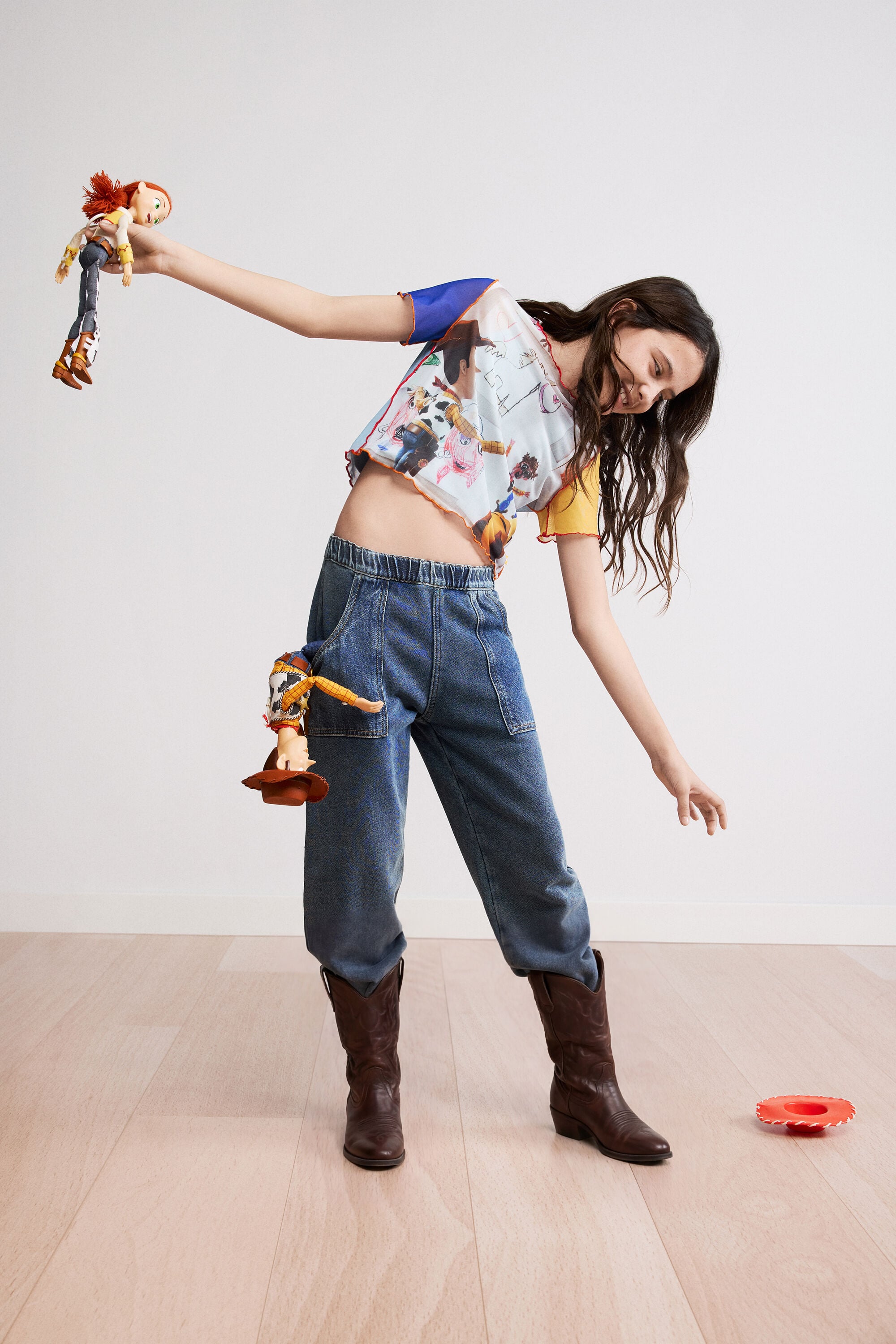 Desigual, Camiseta estampada Toy Story™, PoliÉSter, Azul, 7/8