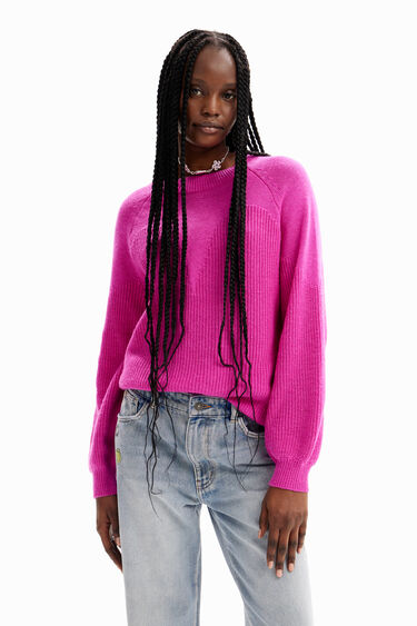 Plain sheer pullover | Desigual