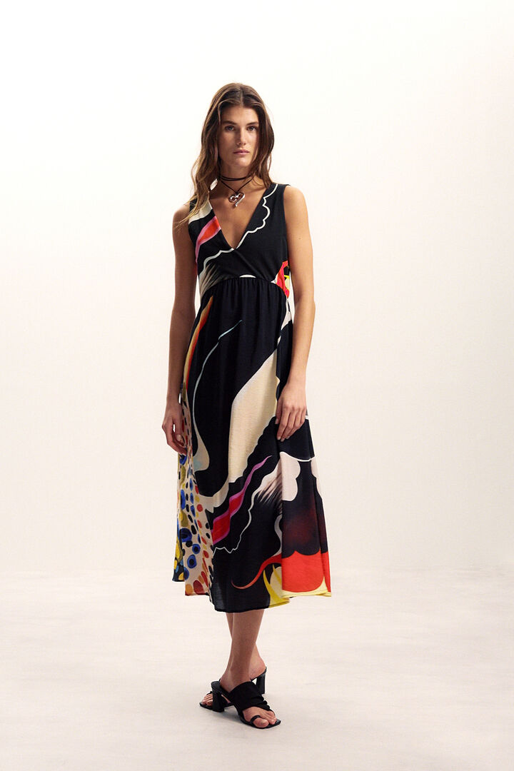Dress designed by Mr. Christian Lacroix | Desigual